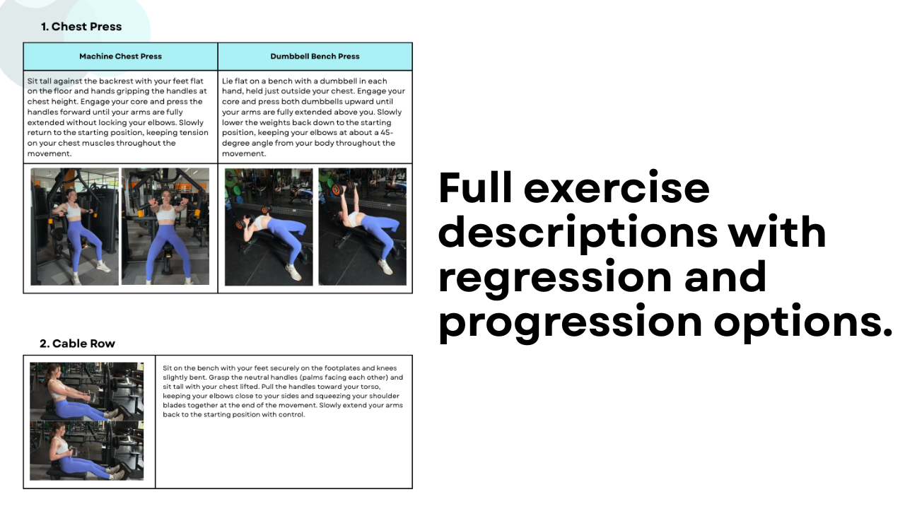 Free Gym Program